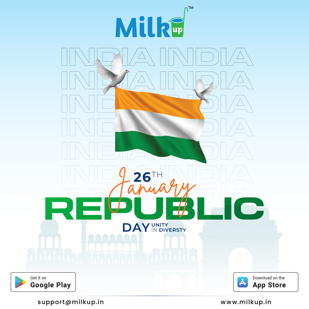 Celebrating Republic Day with MilkUp!