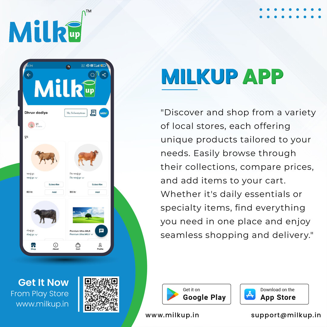 Shop by Store: MilkUp Customer Application