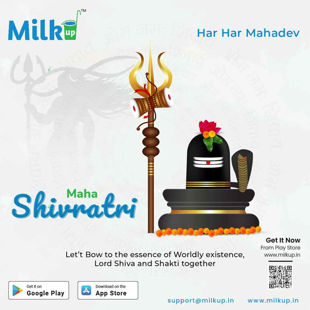 Celebrate the divine festival of Mahashivratri with MilkUp!