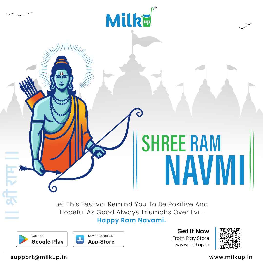  Happy Ram Navami from MilkUp! 