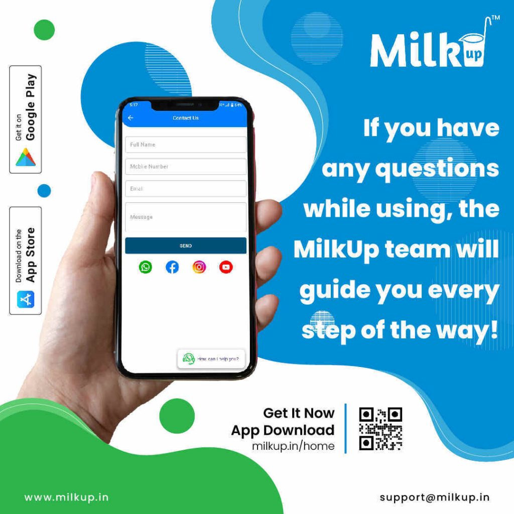 MilkUp Support – Guidance at Every Step!