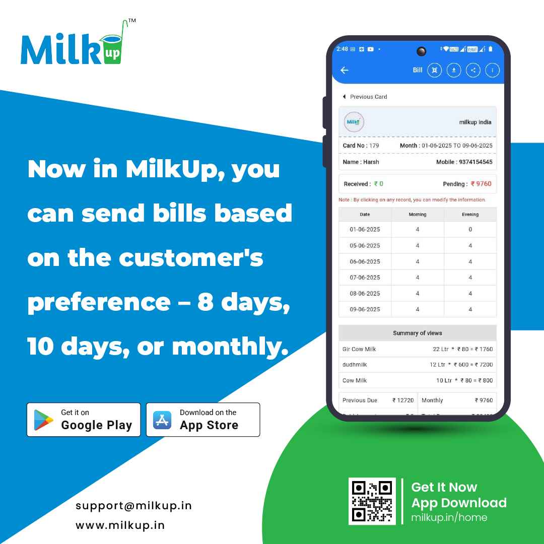 Now billing as per your preference!