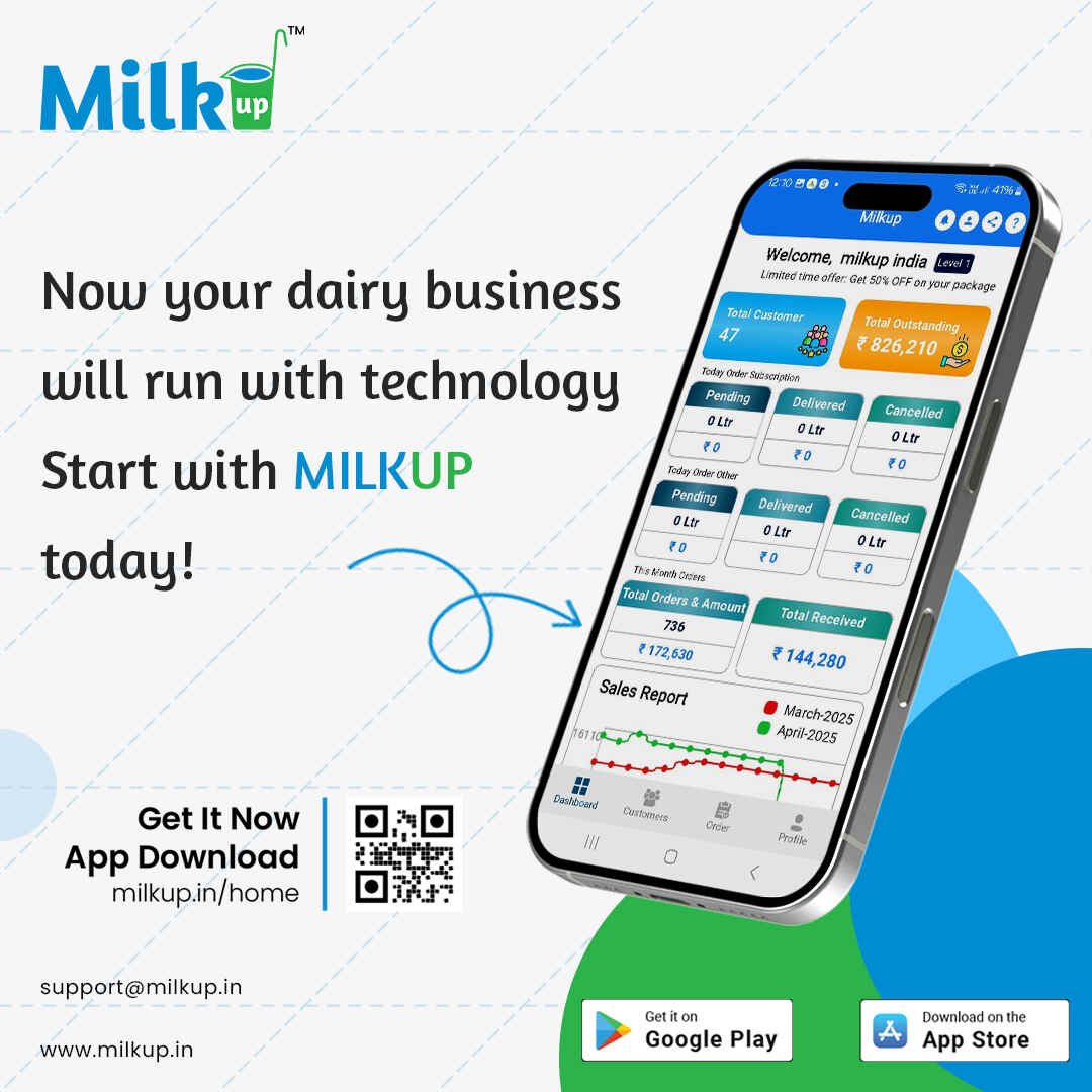 Now run your dairy business with smart technology!
