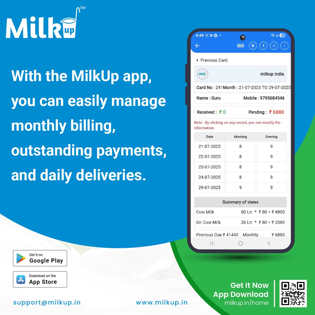 Milk business management is now super easy!
