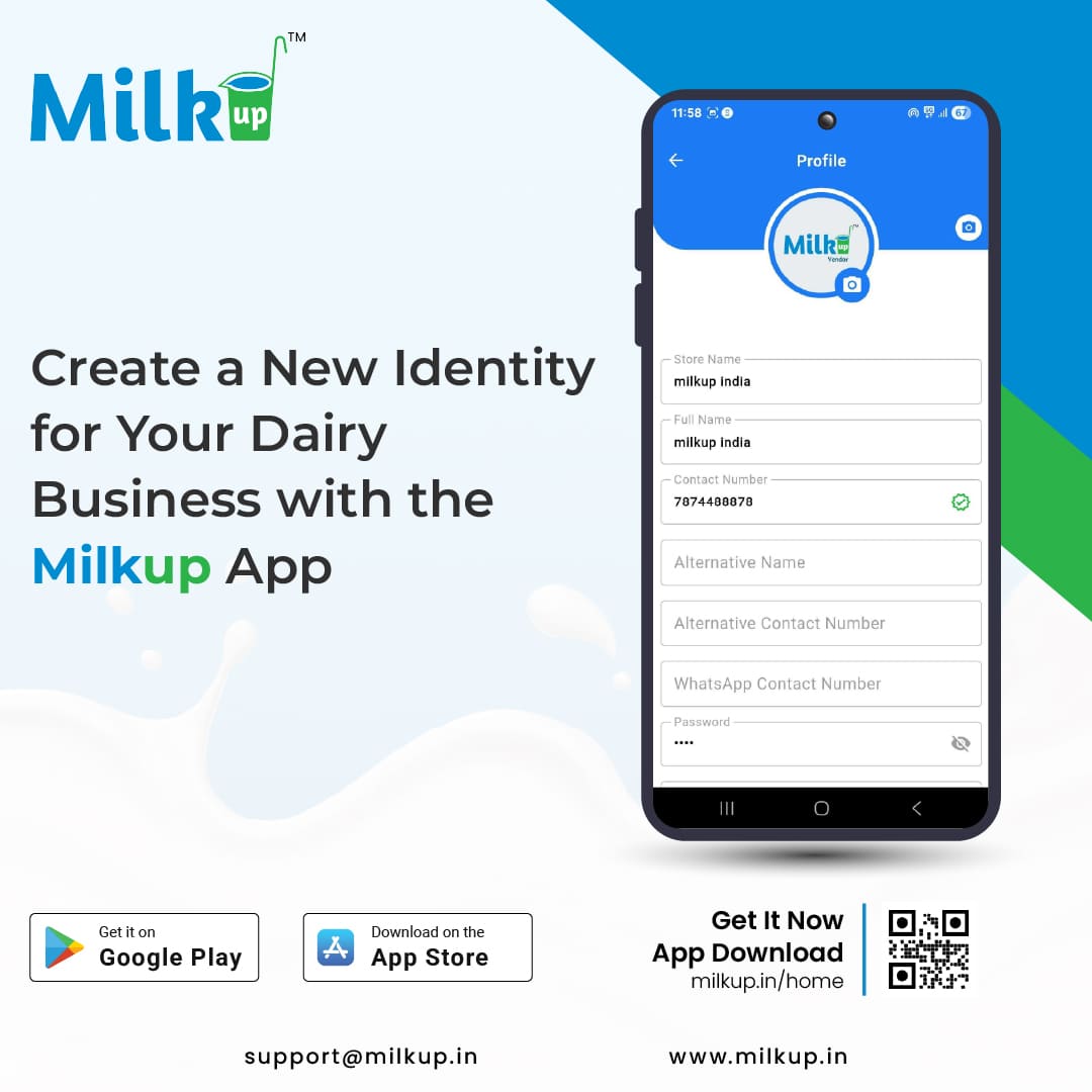 Your dairy business is now becoming fully digital and modern!