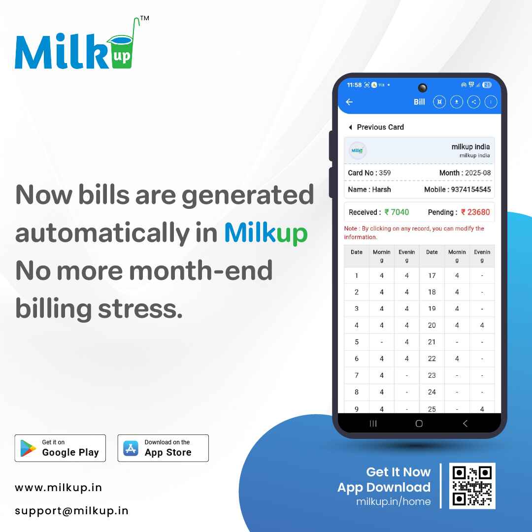 Forget the stress of month-end billing!