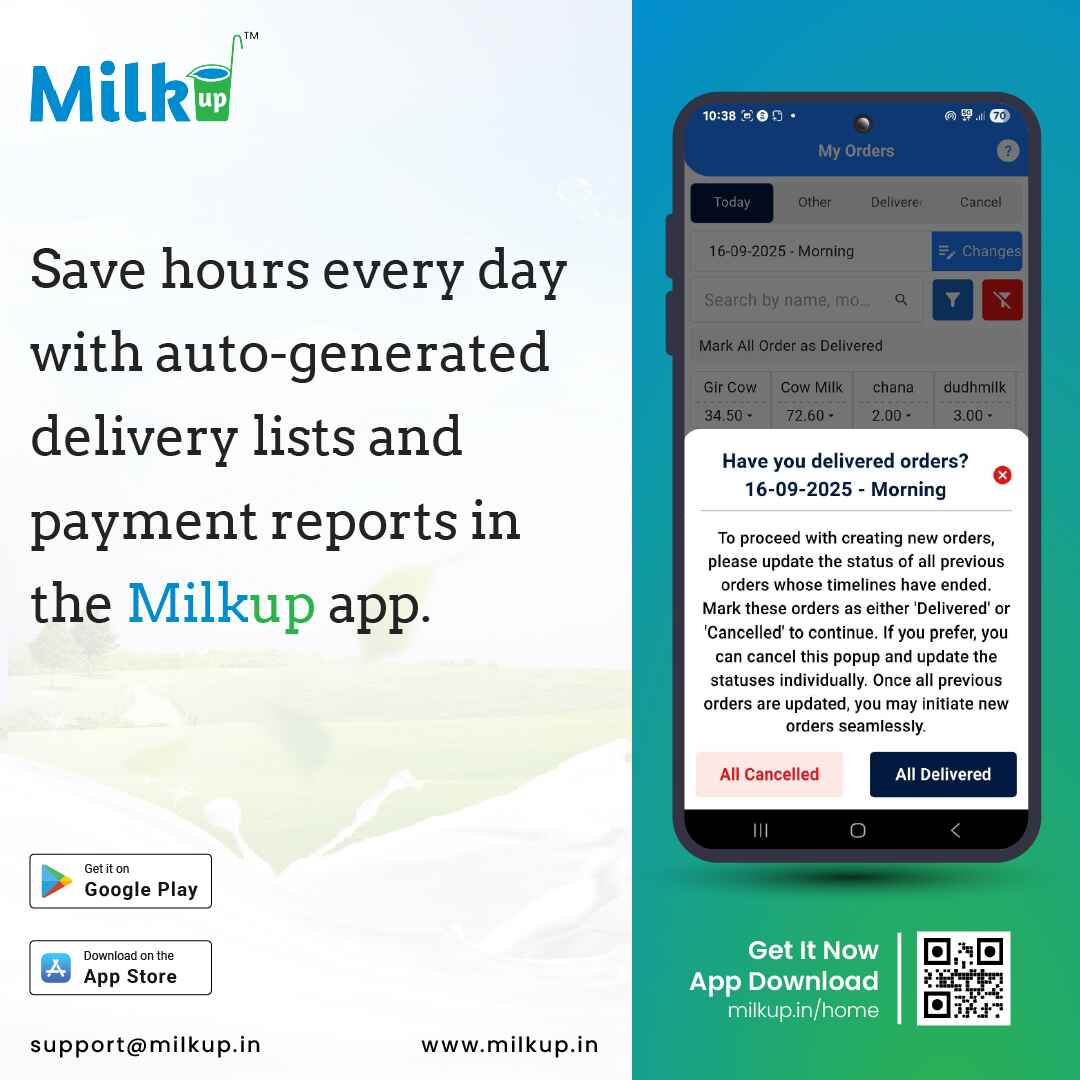 Save Hours Every Day with the MilkUp App!
