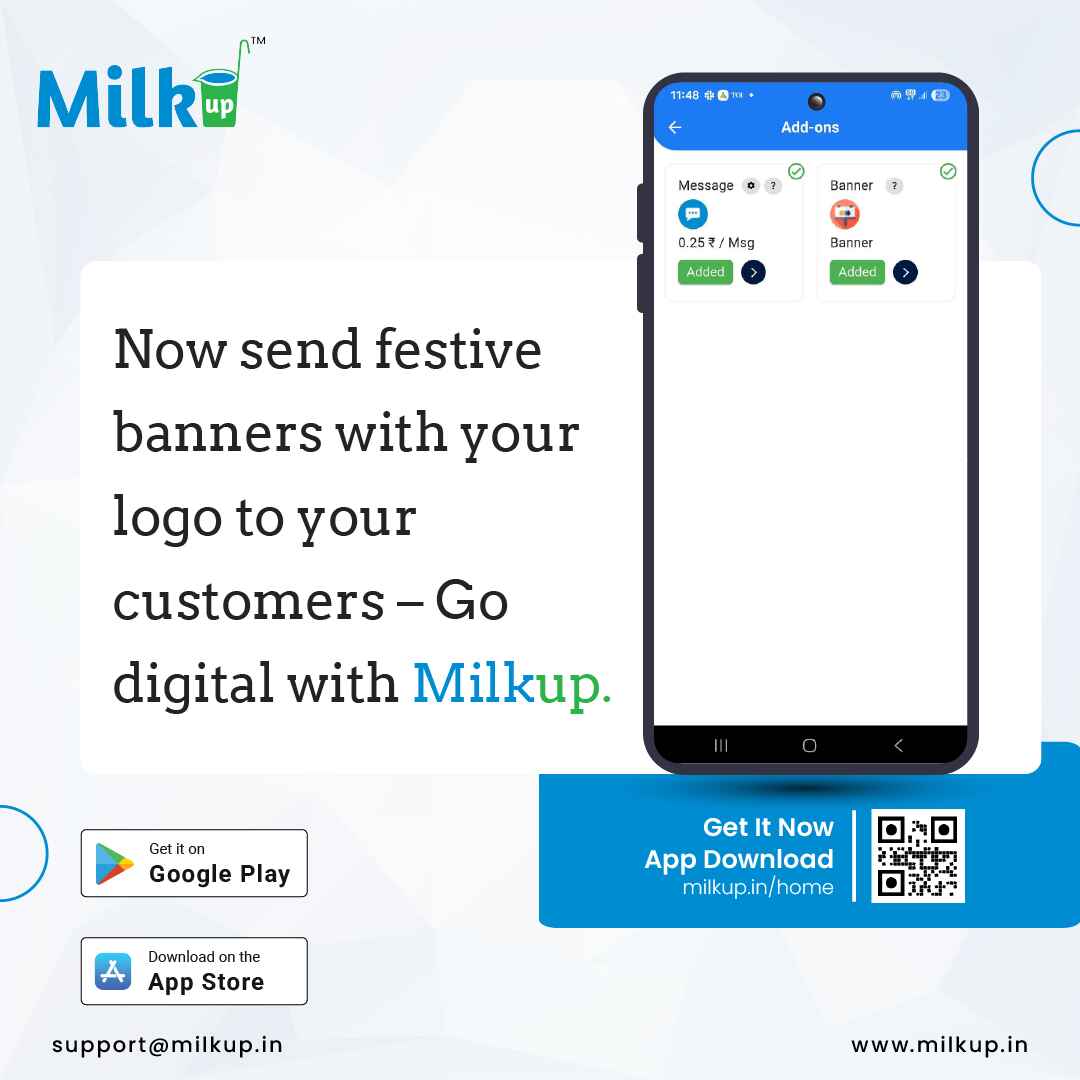 Send your logo banners to your customers at every festival and strengthen your brand identity!