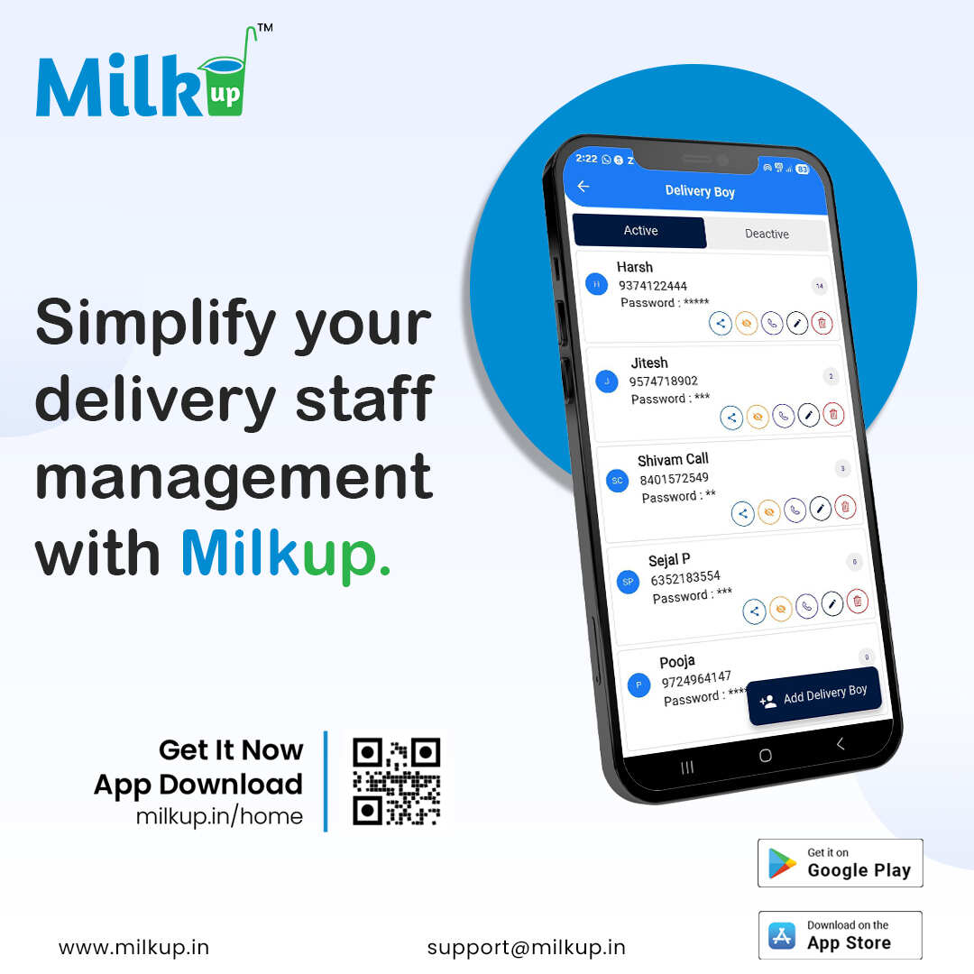 Delivery staff management is now super easy!