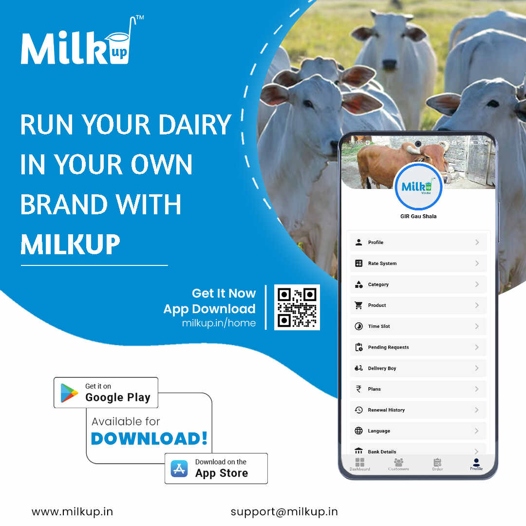 Run Your Dairy in Your Own Brand — MilkUp
