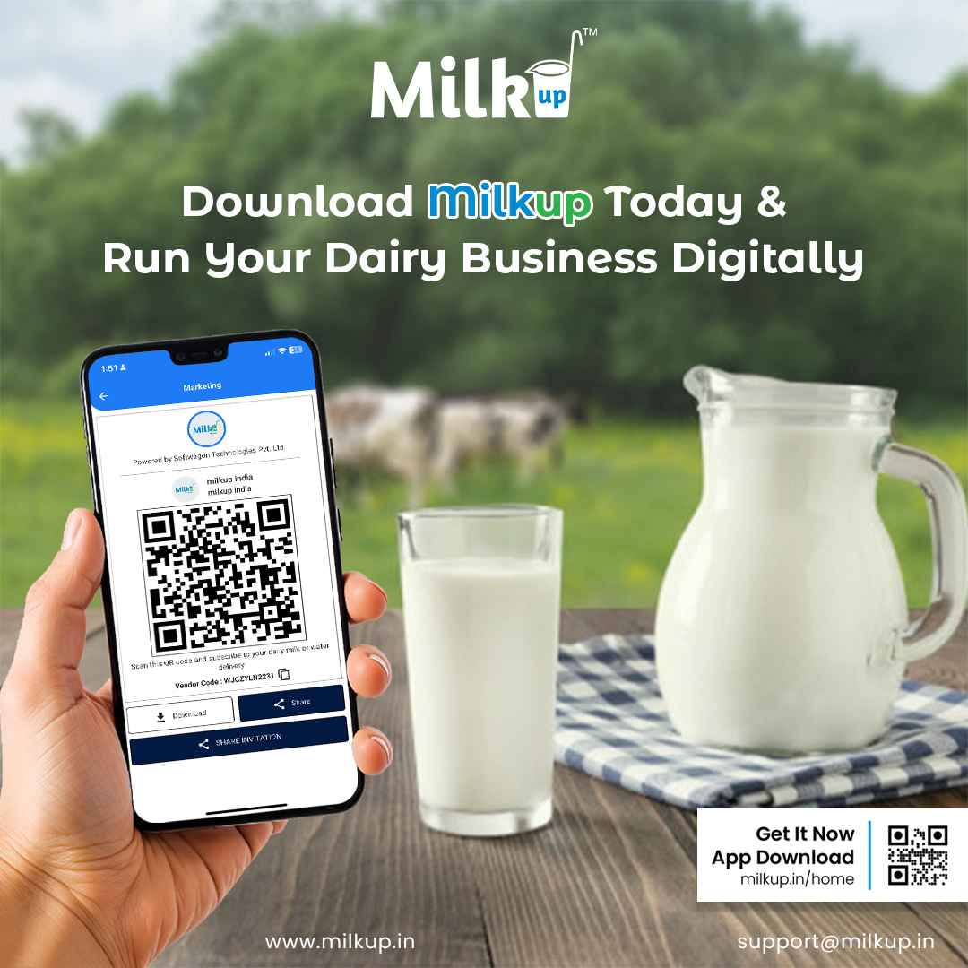 Download MilkUp Today  Run Your Dairy Business Digitally