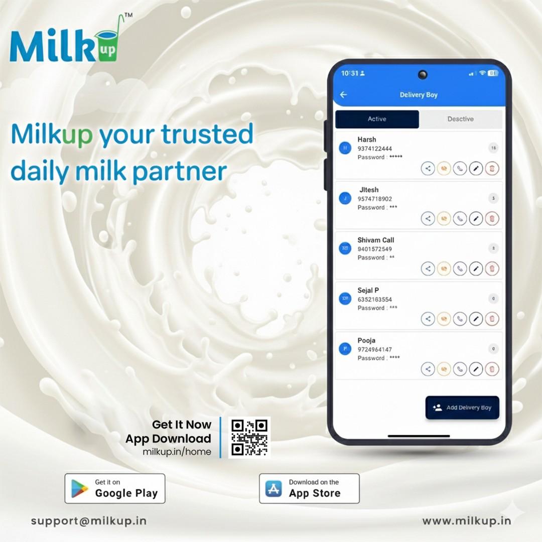 MilkUp — your trusted daily milk partner