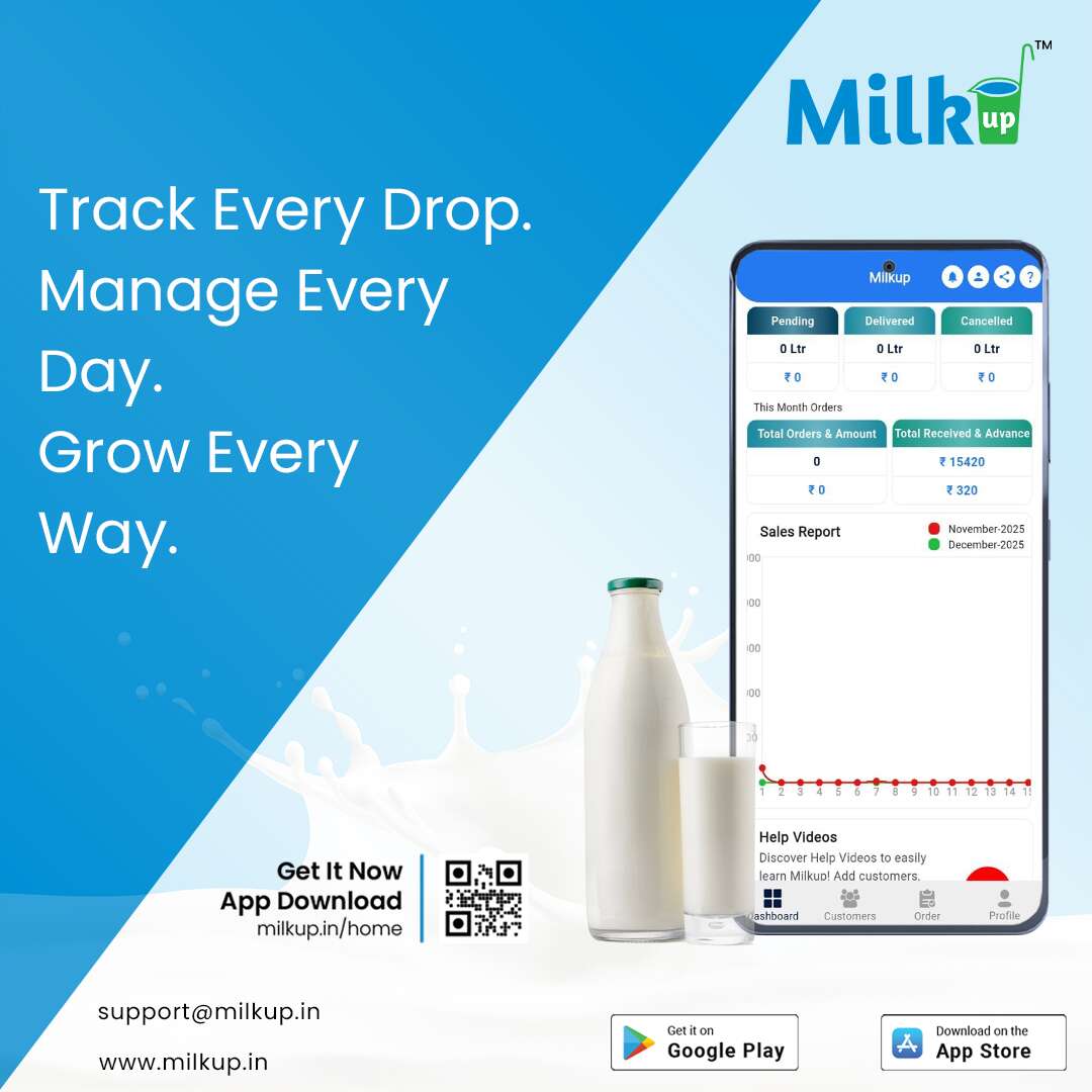 Track every drop. Manage every day. Grow every way.