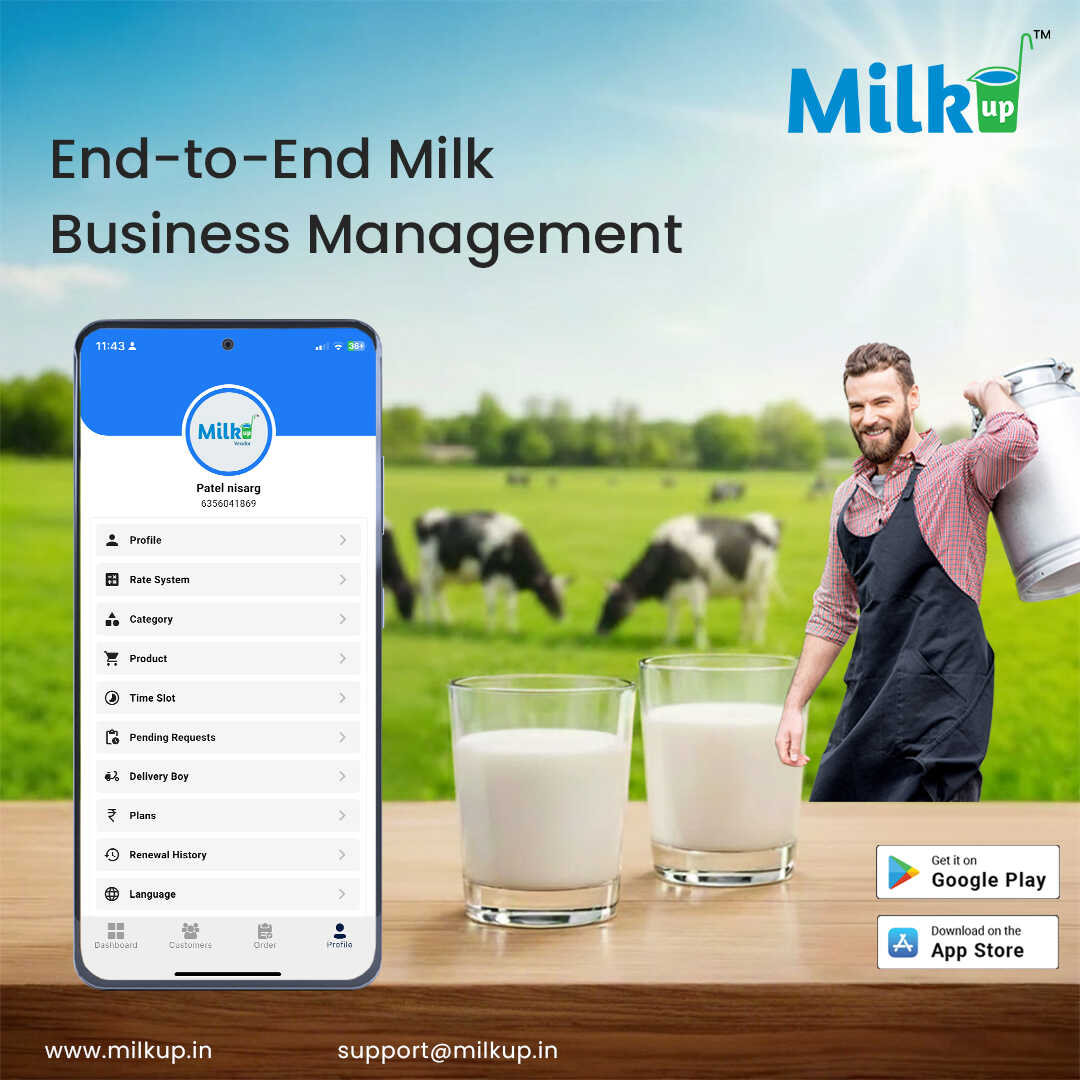 End-to-End Milk Business Management