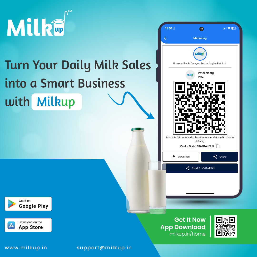Turn Your Daily Milk Sales into a Smart Business with MilkUp
