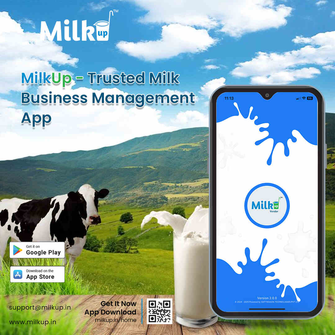 MilkUp – Trusted Milk Business Management App