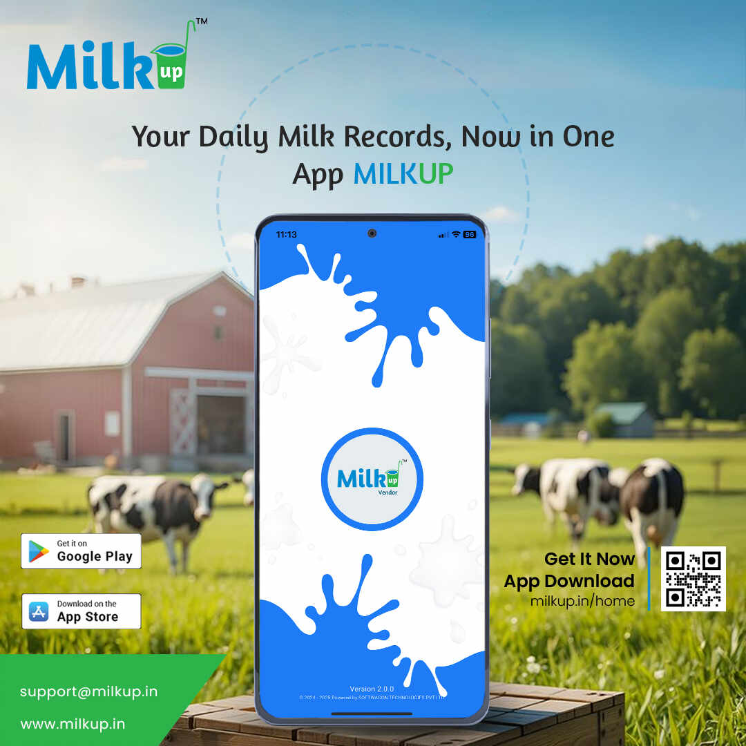 Your Daily Milk Records, Now in One App – MilkUp