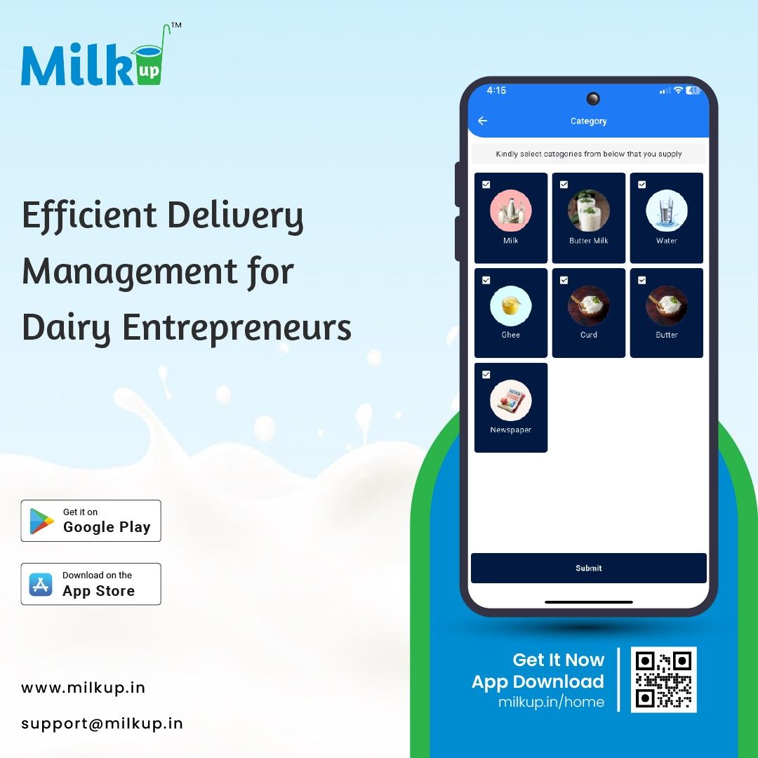 Efficient Delivery Management for Dairy Entrepreneurs