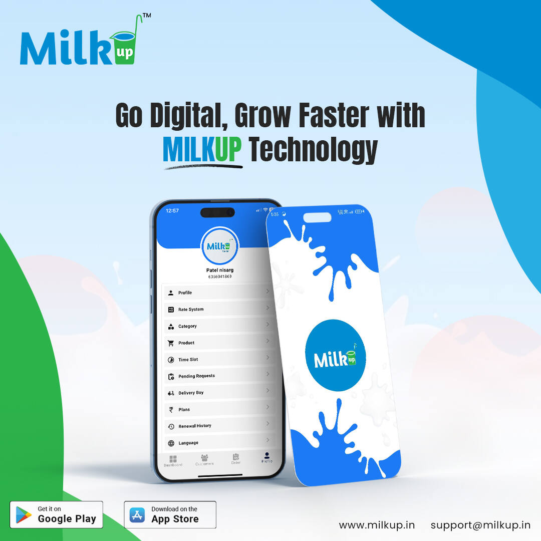 Go Digital, Grow Faster with MilkUP Technology