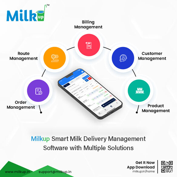 MilkUP – Smart Milk Delivery Management Software with Multiple Solutions
