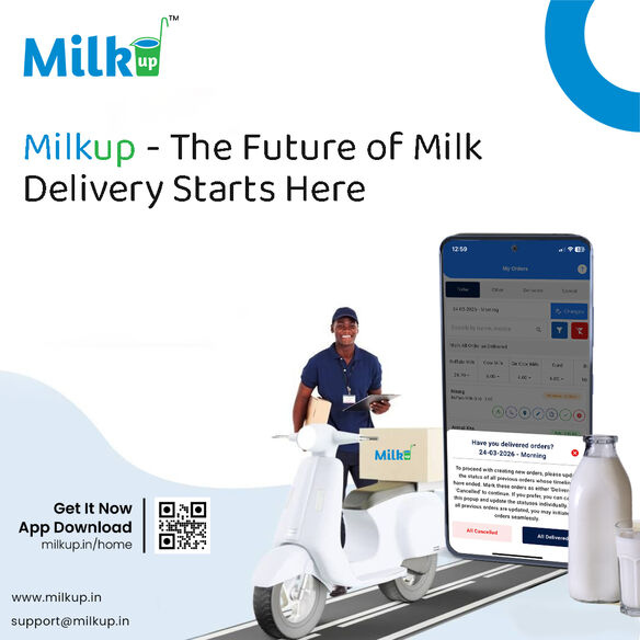 MilkUP – The Future of Milk Delivery Starts Here