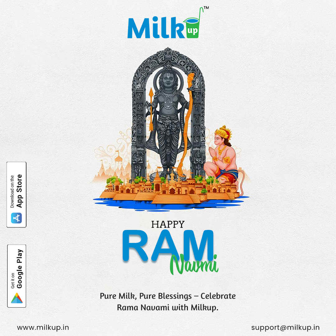 Pure Milk, Pure Blessings Celebrate Rama Navami with MilkUp