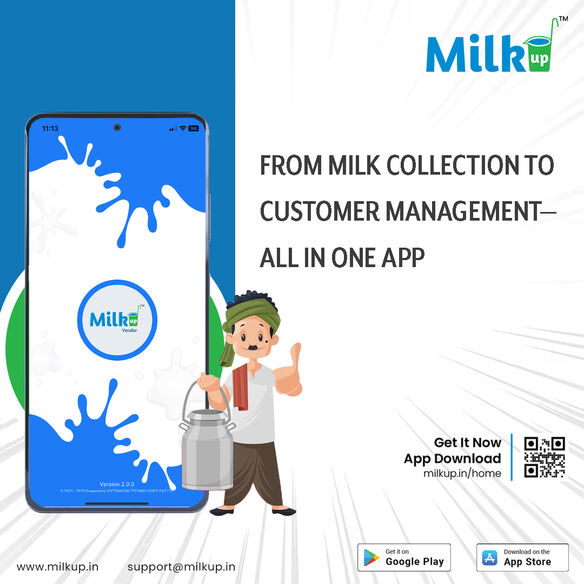 From Milk Collection to Customer Management All in One App