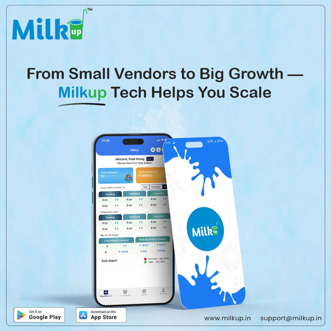 From Small Vendors to Big Growth MilkUp Tech Helps You Scale