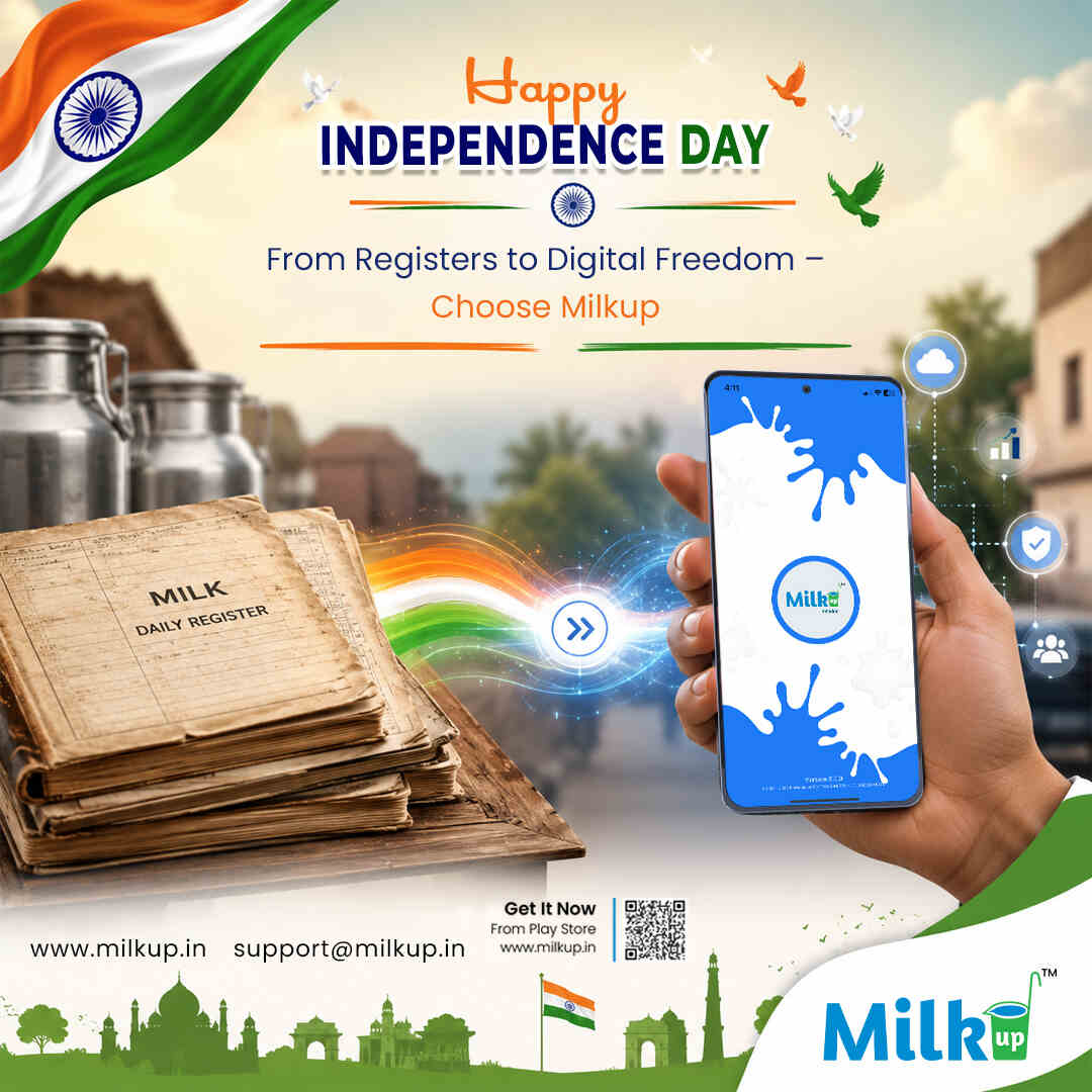 Independence Day From Registers to Digital Freedom Choose MilkUp