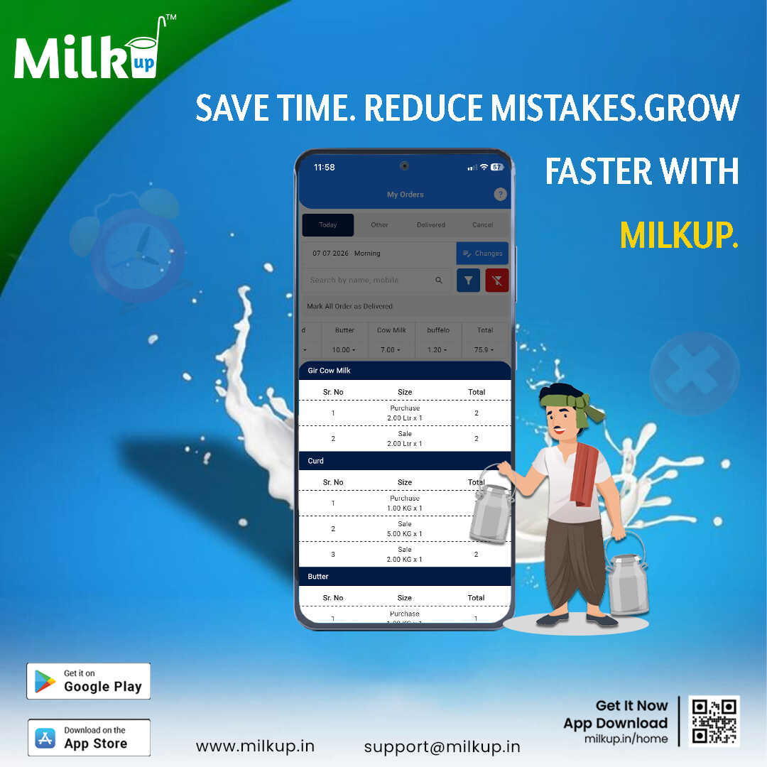 Save Time. Reduce Mistakes. Grow Faster with MilkUp