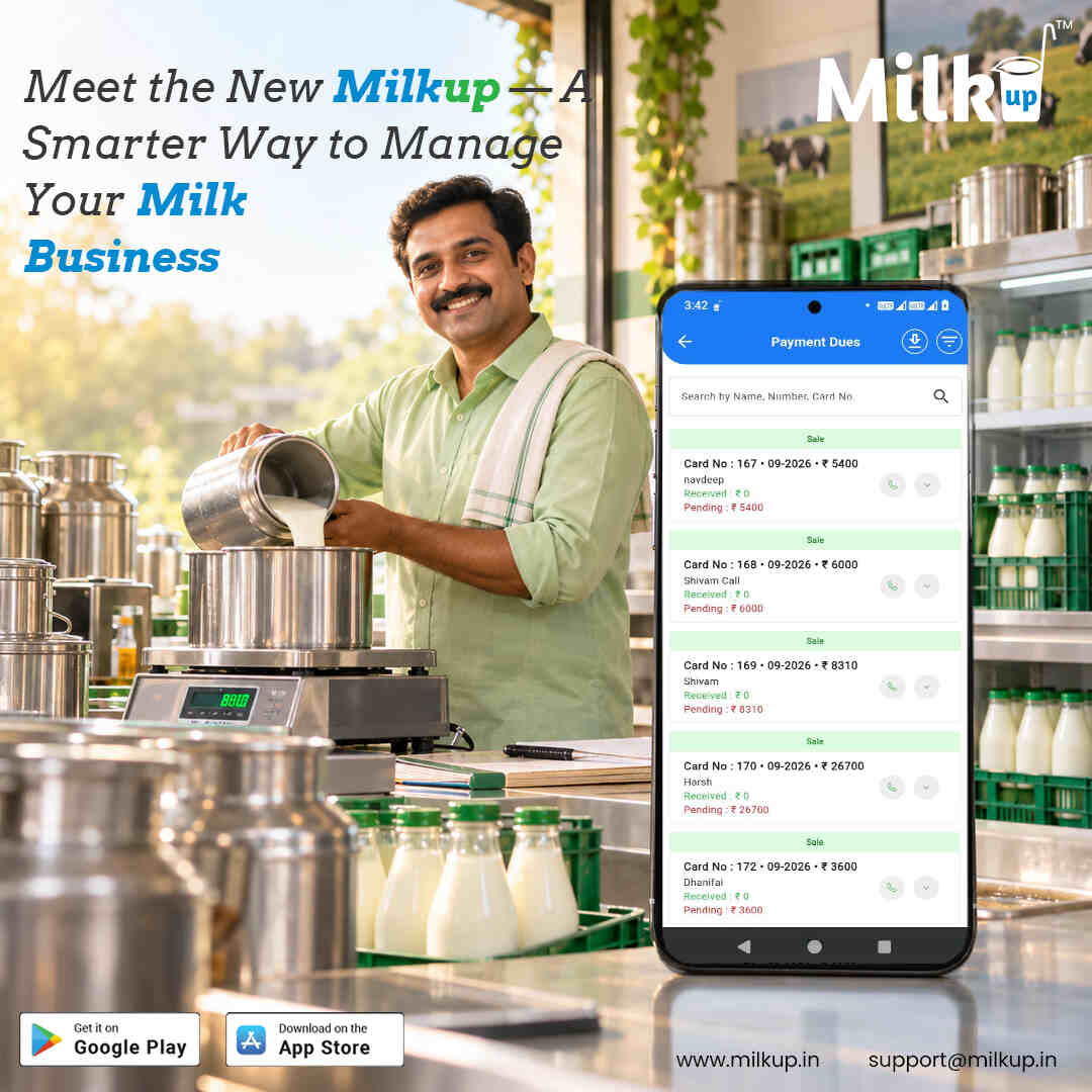 Meet the New MilkUp  A Smarter Way to Manage Your Milk Business