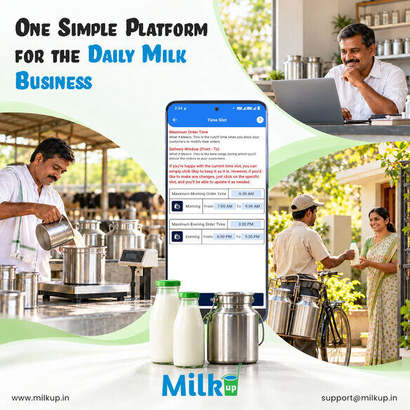 One Simple Platform for the Daily Milk Business