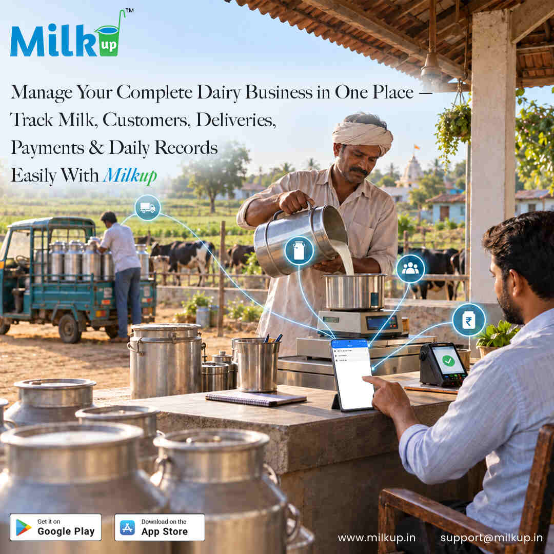 Manage Your Complete Dairy Business in One Place