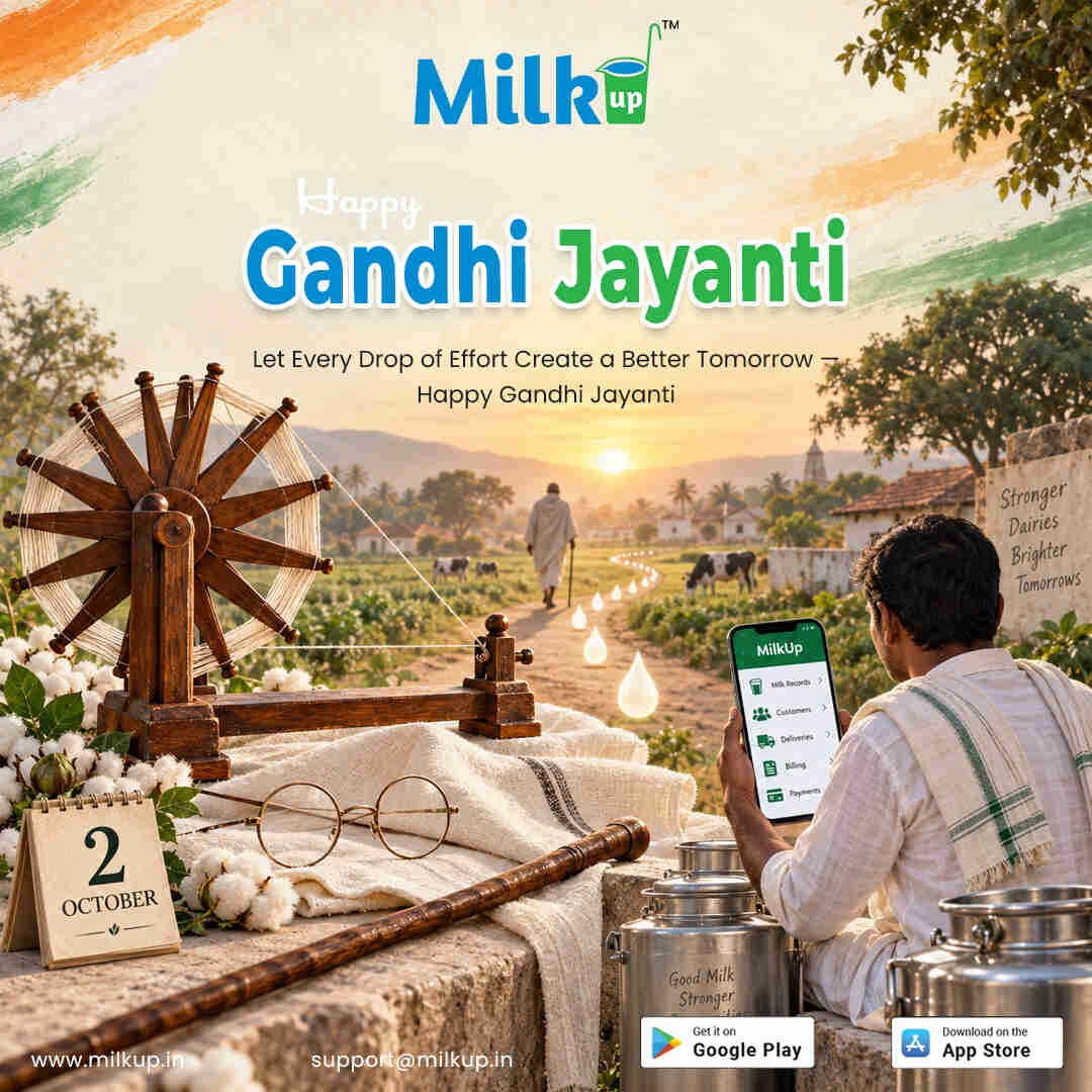 Let Every Drop of Effort Create a Better Tomorrow — Happy Gandhi Jayanti