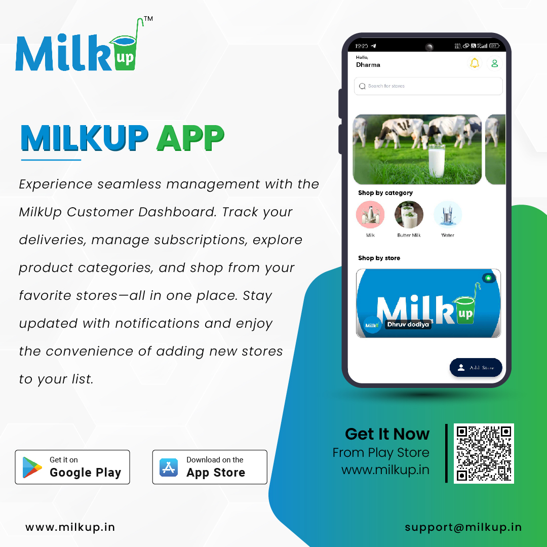Simplify Your Milk Delivery Management with MilkUp Customer Dashboard
