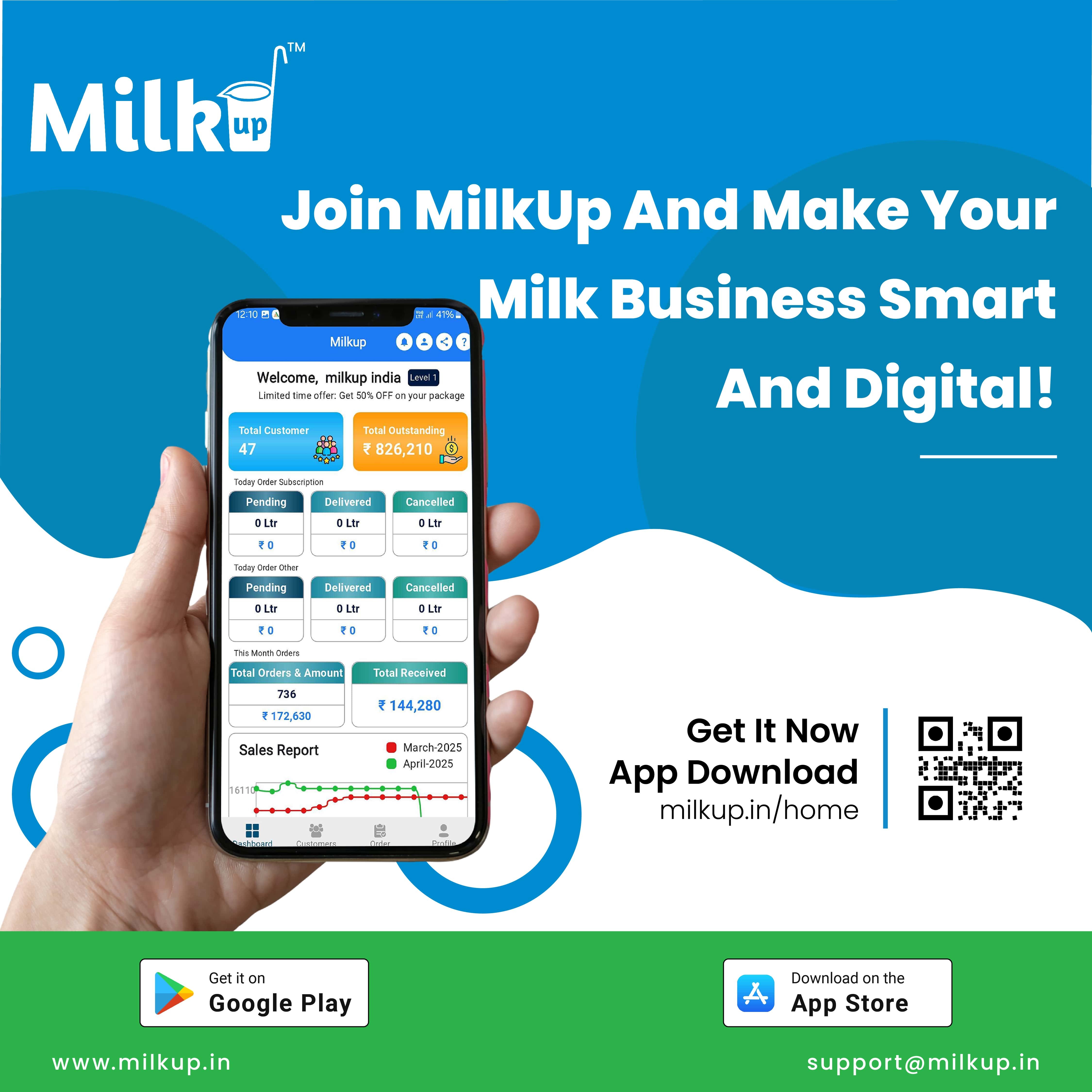 Make Your Milk Business Smart and Digital!