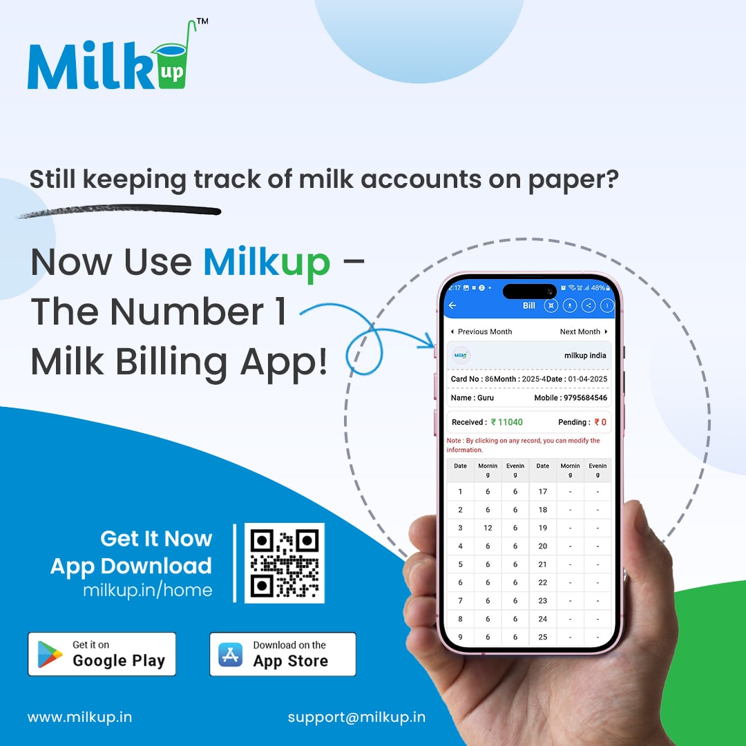 MilkUp – The No. 1 Milk Billing App!