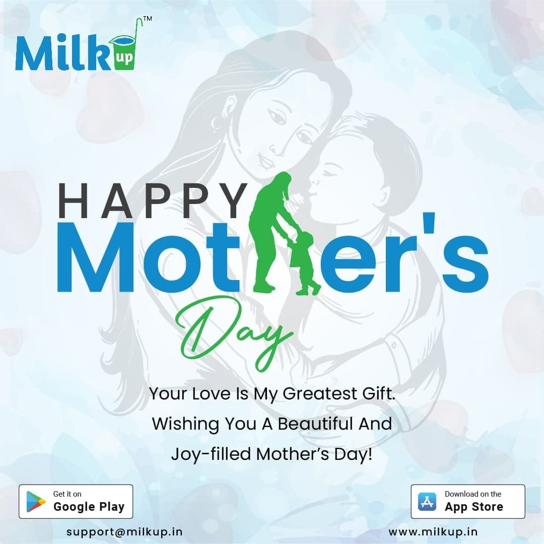 Heartfelt Mother’s Day wishes from Milk Up to all the wonderful mothers out there!