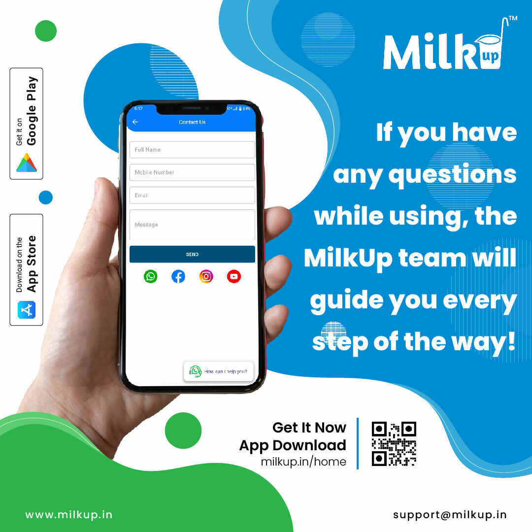 MilkUp Support – Guidance at Every Step!