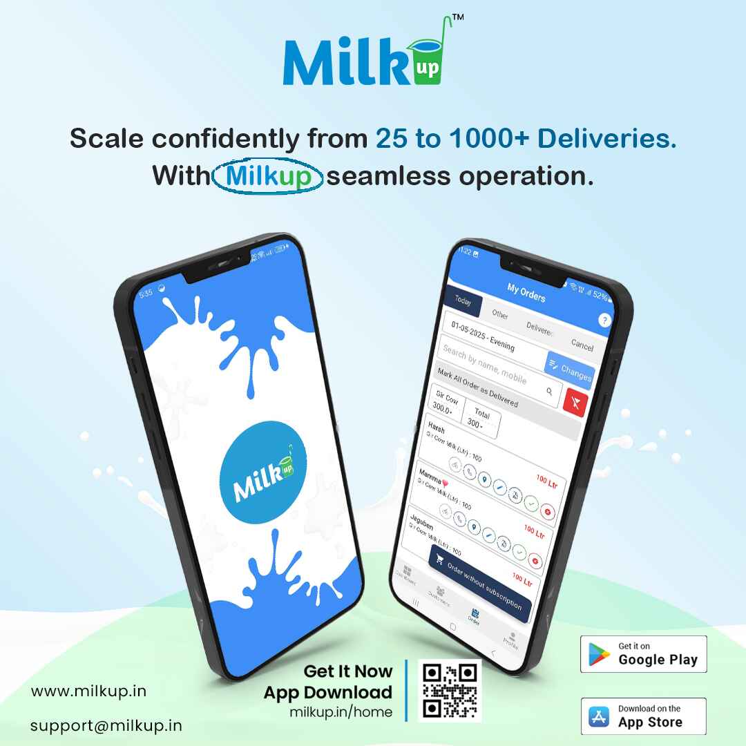 Scale Confidently from 25 to 1000+ Deliveries with MilkUp
