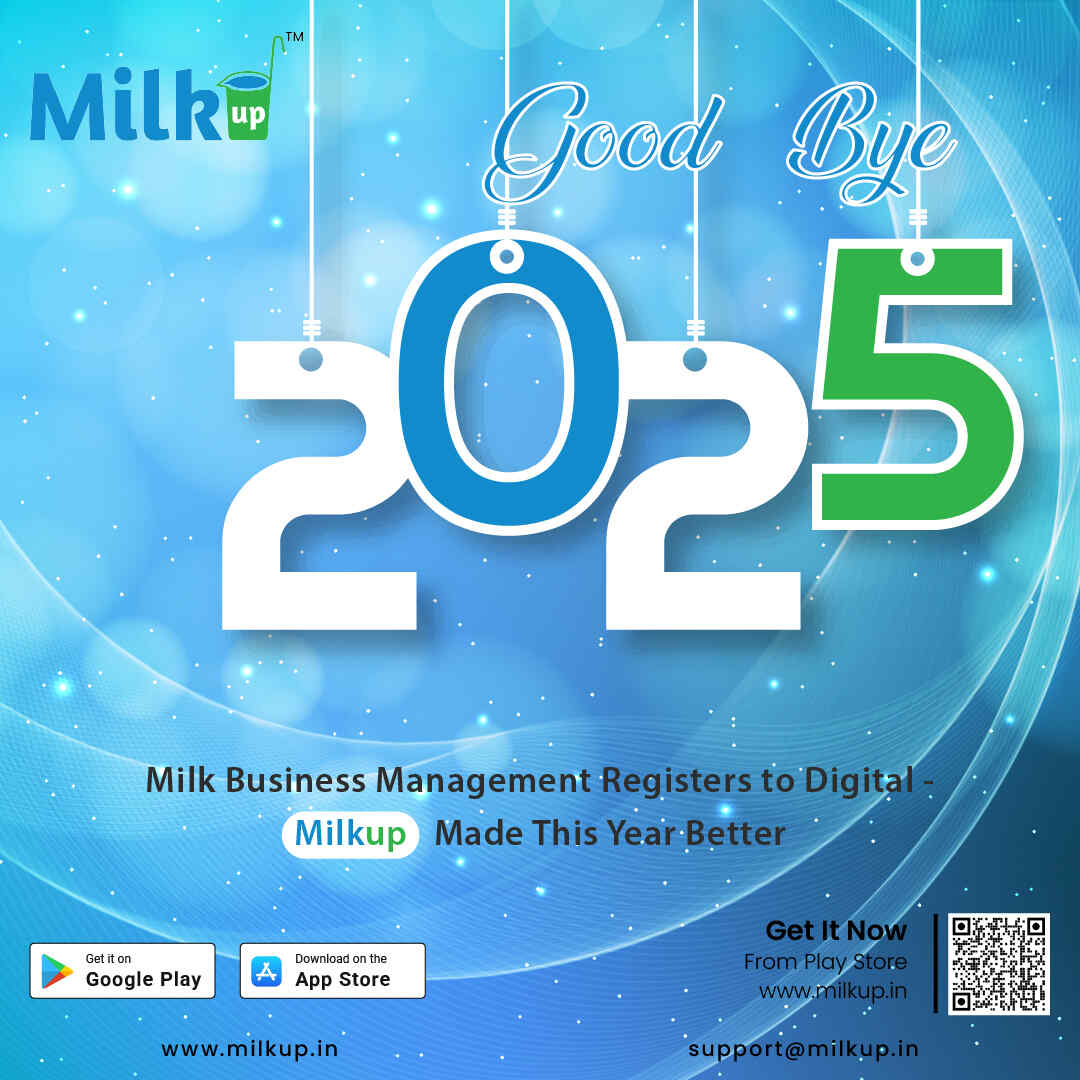 Milk Business Management Registers to Digital - MilkUp Made This Year Better