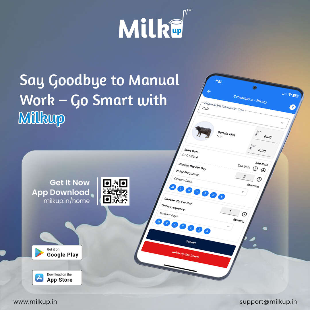 Say Goodbye to Manual Work – Go Smart with MilkUP